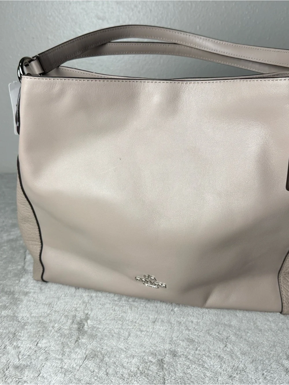 Coach sleek leather
